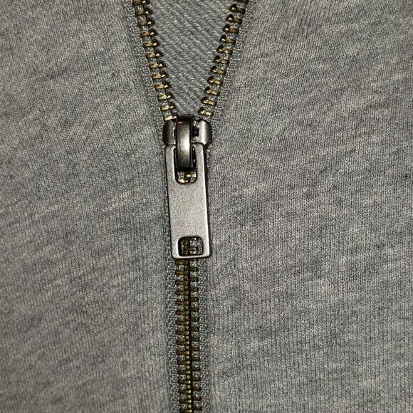 EUC Community brand 2 tone sweatshirt Full Zip Hoodie, Side Pockets Size Small - Picture 3 of 9